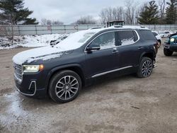 GMC Vehiculos salvage en venta: 2021 GMC Acadia Denali