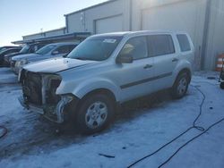 Salvage cars for sale from Copart Wayland, MI: 2011 Honda Pilot LX