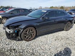 Salvage cars for sale at Byron, GA auction: 2021 Hyundai Sonata N Line