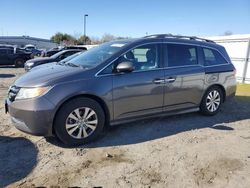 Salvage cars for sale from Copart Sacramento, CA: 2014 Honda Odyssey EXL