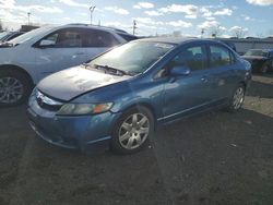 Salvage cars for sale at New Britain, CT auction: 2009 Honda Civic LX