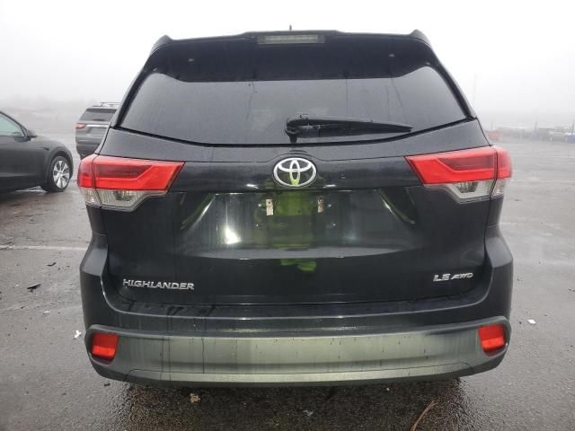 2018 Toyota Highlander LE