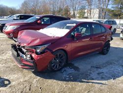 Salvage cars for sale at North Billerica, MA auction: 2024 Toyota Corolla XSE