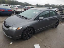 Salvage cars for sale at Apopka, FL auction: 2009 Honda Civic SI