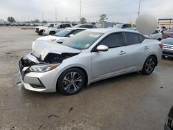 Nissan salvage cars for sale: 2020 Nissan Sentra SV