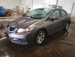 Honda Civic lx salvage cars for sale: 2015 Honda Civic LX