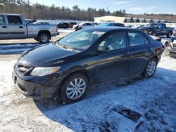 Salvage cars for sale at Windham, ME auction: 2012 Toyota Corolla Base