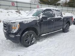 Salvage cars for sale at Davison, MI auction: 2021 Ford F150 Supercrew