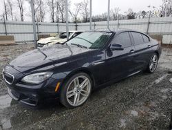 BMW salvage cars for sale: 2015 BMW 640 I Gran Coupe