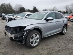 Salvage cars for sale at Madisonville, TN auction: 2020 Audi Q5 Premium