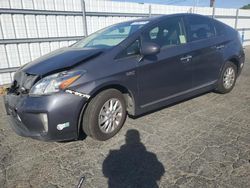 Salvage cars for sale at Colton, CA auction: 2014 Toyota Prius PLUG-IN