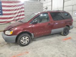 Salvage cars for sale at Columbia, MO auction: 2002 Toyota Sienna CE