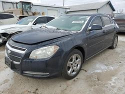 Salvage cars for sale at Pekin, IL auction: 2009 Chevrolet Malibu 1LT