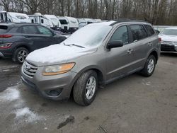 Salvage cars for sale at Glassboro, NJ auction: 2011 Hyundai Santa FE GLS