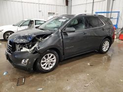 Salvage cars for sale at Franklin, WI auction: 2019 Chevrolet Equinox LT