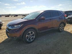 Salvage cars for sale at San Antonio, TX auction: 2018 Honda CR-V EXL