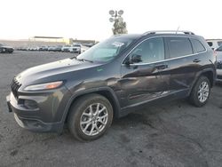 Salvage cars for sale at North Las Vegas, NV auction: 2015 Jeep Cherokee Latitude