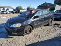 Toyota salvage cars for sale: 2003 Toyota Corolla CE