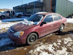 Honda Civic Vehiculos salvage en venta: 2002 Honda Civic LX