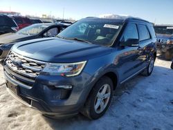 Salvage cars for sale from Copart Cahokia Heights, IL: 2018 Ford Explorer XLT