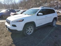 Salvage cars for sale from Copart Marlboro, NY: 2016 Jeep Cherokee Latitude