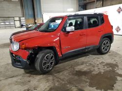 Salvage cars for sale from Copart Eldridge, IA: 2016 Jeep Renegade Limited