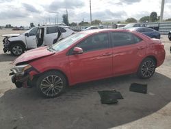 Salvage cars for sale from Copart Miami, FL: 2014 Toyota Corolla L