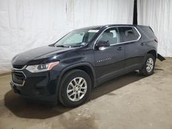 Salvage cars for sale at Windsor, NJ auction: 2019 Chevrolet Traverse LS