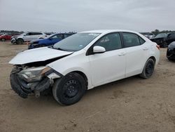 Salvage cars for sale at Houston, TX auction: 2014 Toyota Corolla L