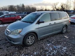 Vehiculos salvage en venta de Copart Chalfont, PA: 2006 Honda Odyssey EX