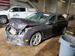 Salvage cars for sale at New Britain, CT auction: 2014 Chevrolet Cruze LTZ