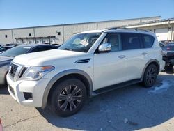 Nissan Vehiculos salvage en venta: 2018 Nissan Armada Platinum