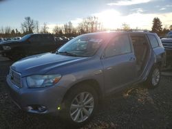 Carros salvage a la venta en subasta: 2008 Toyota Highlander Hybrid Limited