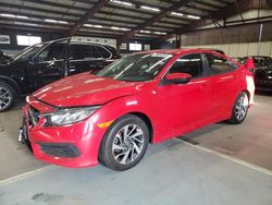 Salvage cars for sale from Copart East Granby, CT: 2018 Honda Civic EX