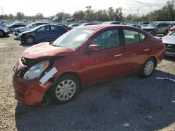 Salvage cars for sale at Riverview, FL auction: 2013 Nissan Versa S