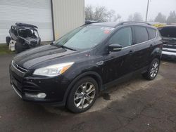 Salvage cars for sale at Woodburn, OR auction: 2013 Ford Escape SEL