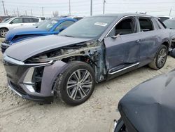 Cadillac Lyriq Luxury Vehiculos salvage en venta: 2024 Cadillac Lyriq Luxury