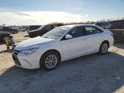 Salvage cars for sale at Houston, TX auction: 2017 Toyota Camry LE