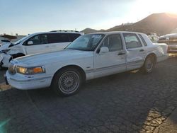 Salvage cars for sale at Colton, CA auction: 1995 Lincoln Town Car Signature