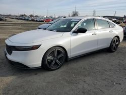 Honda salvage cars for sale: 2023 Honda Accord Hybrid Sport