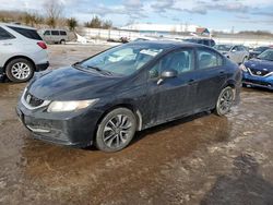 Honda salvage cars for sale: 2013 Honda Civic EX