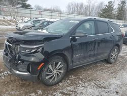 Salvage cars for sale at Davison, MI auction: 2024 Chevrolet Equinox Premiere