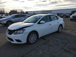 Nissan Sentra Vehiculos salvage en venta: 2017 Nissan Sentra S