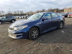 Salvage cars for sale at New Britain, CT auction: 2018 KIA Optima LX