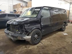 Salvage cars for sale at Ham Lake, MN auction: 2010 GMC Savana G1500 LT