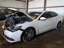 Salvage cars for sale at Houston, TX auction: 2015 Acura TLX Tech