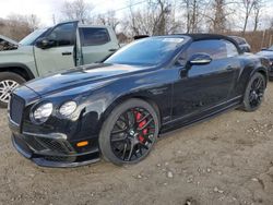 Salvage cars for sale at Marlboro, NY auction: 2018 Bentley Continental GT Supersports