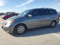 Salvage cars for sale at Grand Prairie, TX auction: 2009 Honda Odyssey EXL