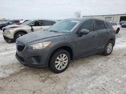 Salvage cars for sale at Kansas City, KS auction: 2015 Mazda CX-5 Sport