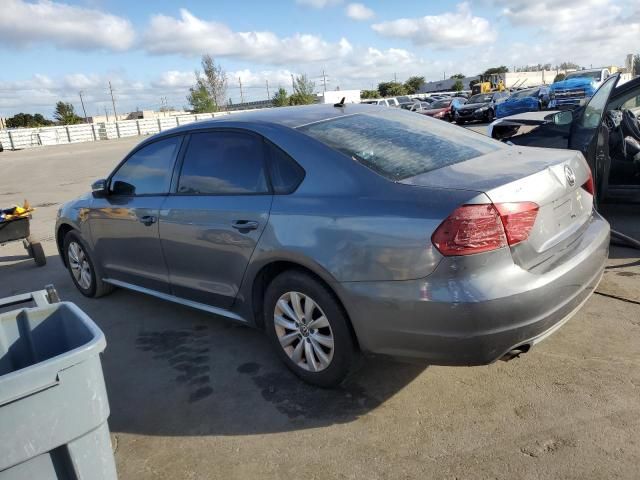 2012 Volkswagen Passat S